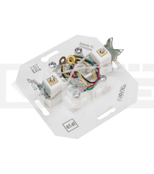 Розетка Телефон DEA RJ11 с/у мех. Беж KRANZ