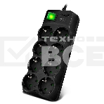 Сетевой фильтр SVEN SF-08E-16 (3 м 8 розеток с защитными шторками,16А) черный, цветная коробка, фото7