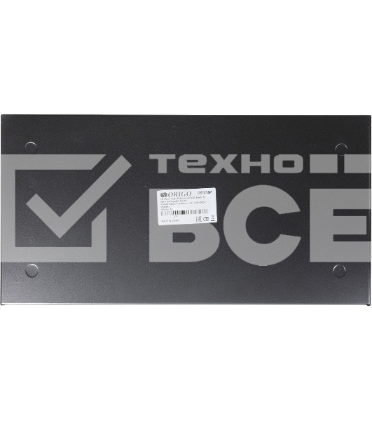 Неуправляемый PoE-коммутатор ORIGO OS1218P/190W/A1A 16x100Base-TX PoE+, 2x1000Base-T, PoE-бюджет 190 Вт, корпус металл