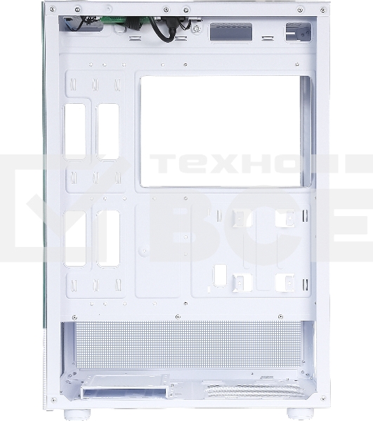 Компьютерный корпус AeroCool / Formula Crystal Z1 белый без БП ATX 2xUSB2.0 1xUSB3.0 audio bott PSU