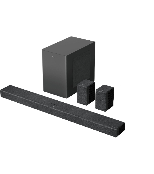 Саундбар TCL X937U 7.1.4 840Вт+180Вт черный