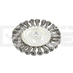 Щетка Matrix для УШМ 125 мм, М14, плоская, крученая проволока 0,35 мм, фото2