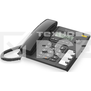 Телефон проводной Alcatel T56 черный