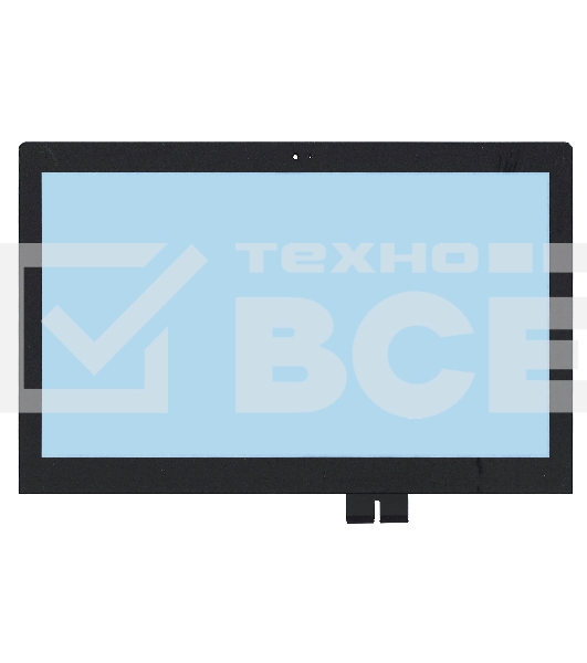 Сенсорное стекло (тачскрин) для Lenovo Edge 2-1580 черное