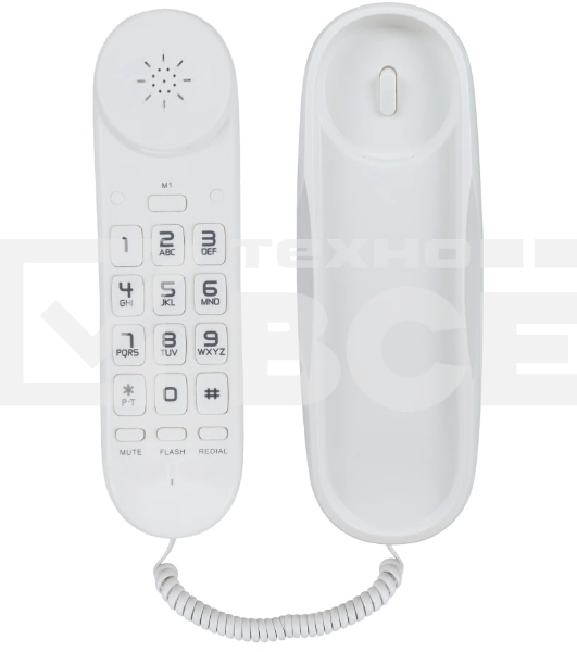 Телефон проводной SANYO RA-S120W белый