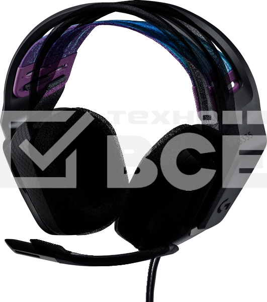 Гарнитура Logitech Headset G335 Wired Black Gaming -3.5 мм