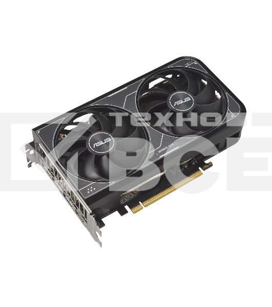 Видеокарта Asus DUAL-RTX4060-O8G-V2 NVIDIA GeForce RTX 4060 8Gb 128bit GDDR6 PCI-E 4.0 2505/17000 HDMIx1 DPx3 HDCP