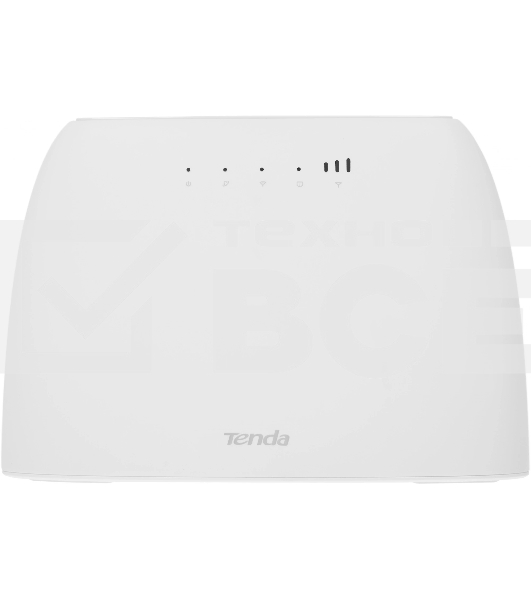 Роутер Tenda 4G03 4G LTE wiFi, 300Мбит/с, поддержка TR069, слот для SIM-карт