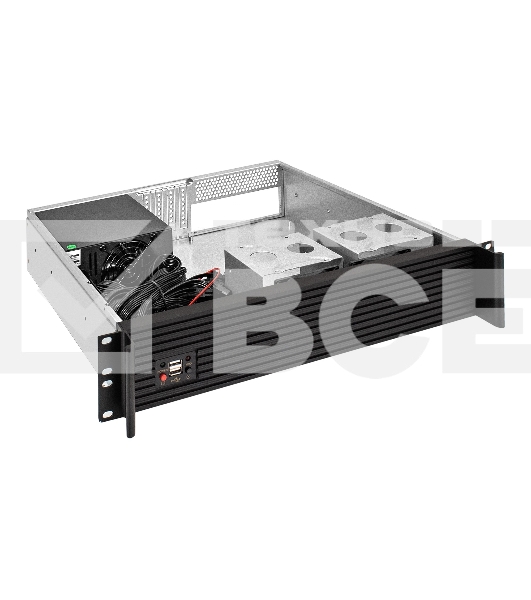 Серверный корпус ExeGate Pro 2U400-04AL <RM 19