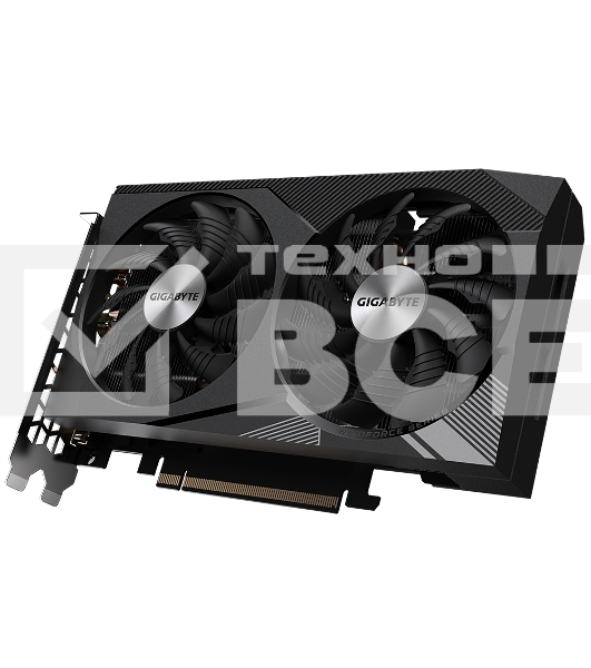 Видеокарта Gigabyte GV-N3060WF2OC-12GD (V2.0) PCIE16 12288Mb 192 GDDR6 1792/15000 HDMIx2 DPx2 HDCP Ret