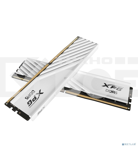 Оперативная память XPG Lancer Blade, DDR5, 32GB (2x16GB), 6000MHz, CL34, DIMM, с радиаторами, белый