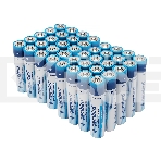Батарейки щелочные/алкалиновые Gembird GB-LR03-40B, тип AAA, 40шт, коробка, фото3