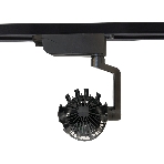 Трековый однофазный светодиодный светильник Ambrella light GL6107 BK черный LED 10W 4200K 24°, фото 1