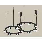 Светильник Ambrella light XR92091003/13 SBK/FR черный песок/белый матовый GX53 (A9209, C9238, C9232, N8415), фото 1