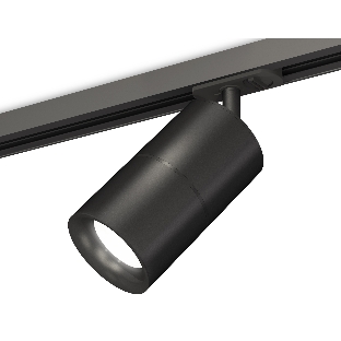 Светильник Ambrella light XT7402021 SBK/PBK черный песок/черный полированный MR16 GU5.3 (A2537, C7402, A2071, C7402, N7011)
