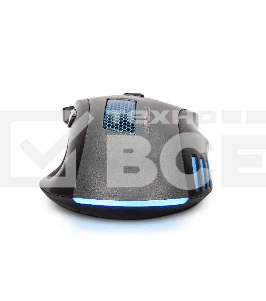 Мышь проводная Crown Gaming CMXG-711 черный, 4000 dpi, USB, кнопки - 8