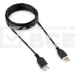 Кабель Gembird PRO CCP-USB2-AMAF-10 USB 2.0 кабель удлинительный 3.0м AM/AF позол. контакты, пакет, фото 1