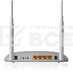 Сетевое оборудование TP-Link SOHO TD-W8961N(RU) 300 Мбит/с, 2T2R, ADSL2/ADSL+, Annex A, 4 порта 100 Мбит/с, фото10