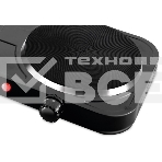 Электрическая плитка Centek CT-1507 черный, 2конф ЧУГУН 155мм, 2000Вт, индикатор работы, фото3
