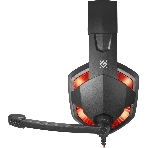 Гарнитура Defender WARHEAD G-370 черный/красный, фото3