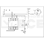 Реле контроля фаз CZF-B (3х400/230+N 8А 1перекл. IP20 монтаж на DIN-рейке) F&F EA04.001.002, фото 1