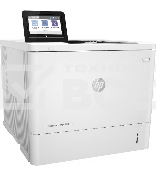 Принтер лазерный HP LaserJet Enterprise M611dn (7PS84A), A4, ч/б, печ. до 61 стр/мин., 1200 x 1200 dpi, USB, RJ-45