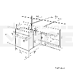 Духовой шкаф LEX EDP 4590 BL Matt Edition  объем 55л, LED таймер, 9 функций, встраиваемый, фото6