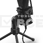 Микрофон проводной Hama Stream 400 Plus 2м черный, фото3