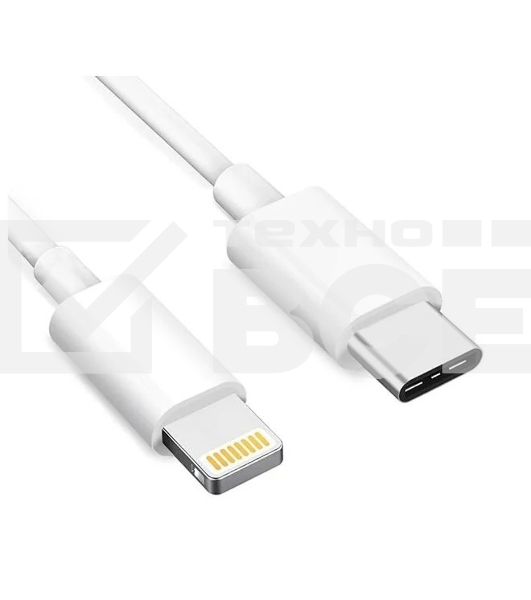 Кабель Buro PD18W USB Type-C (m) Lightning (m) 1м белый