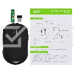 Мышь беспроводная Acer OMR040 черный, 1600 dpi, радиоканал, USB, кнопки - 6, фото4