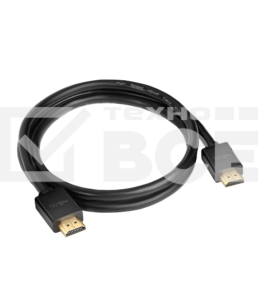 Кабель GCR 1.0m HDMI 1.4, 30/30 AWG, позолоченные контакты, FullHD, Ethernet 10.2 Гбит/с, 3D, 4Kx2K, экран