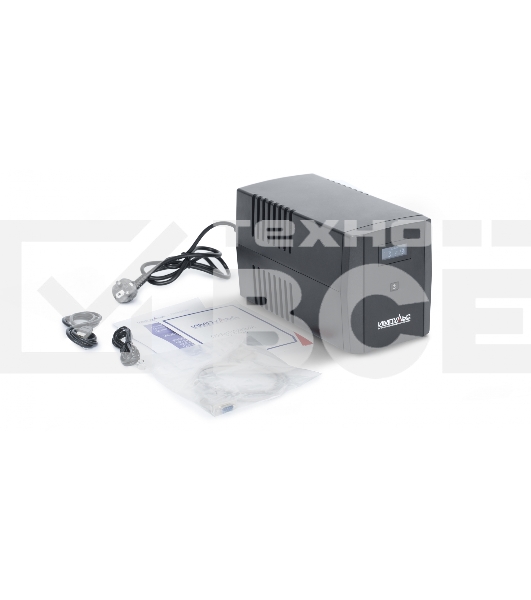 Источник бесперебойного питания Импульс ЮНИОР СМАРТ 1500, 1500/900 ВА/Вт, LCD, USB, RJ11/RJ45, IEC-C13x6