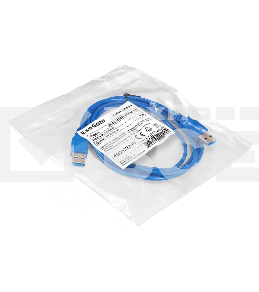 Кабель USB 3.0 ExeGate EX-CC-USB3-AMAM-1.8 (Am/Am, 1,8м)