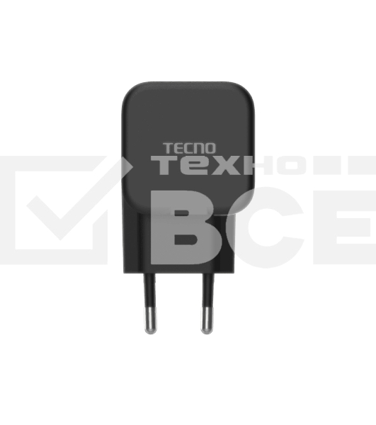 Зарядное устройство Tecno TCW-E20D черный, TECNO Charger E20D-20W