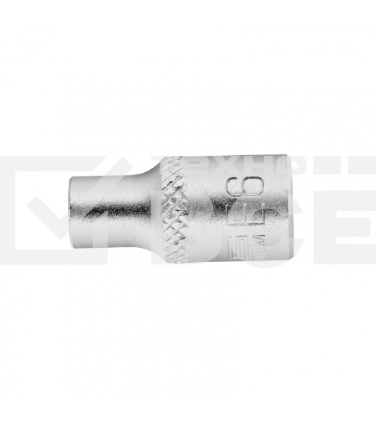 Головка торцевая 1/4, Е6, CrV Stels
