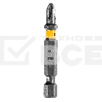 Набор бит PH2х50, сталь S2, 30 шт., шестигранный профиль, пластиковая коробка Denzel, фото2