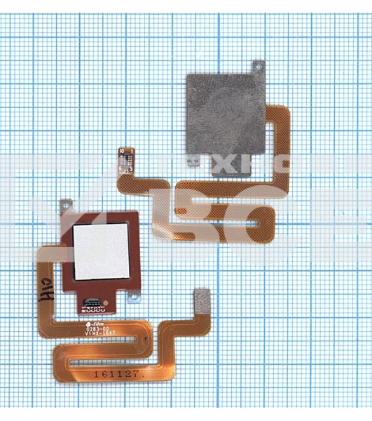 Шлейф со сканером отпечатка пальца для Xiaomi Redmi 4 белый