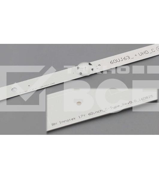Подсветка LED RH Innotek 17Y 60Inch_C-Type_Rev0.0_160825 60UJ63_UHD_C