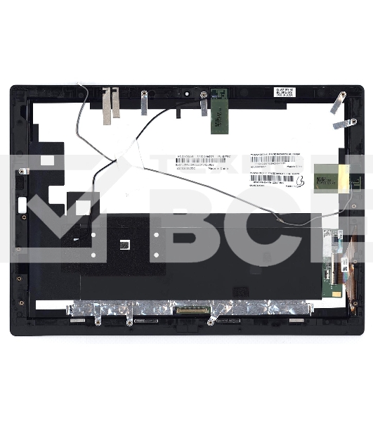 Модуль (матрица + тачскрин) для Lenovo ThinkPad X1 Tablet 1st/2nd черный с рамкой