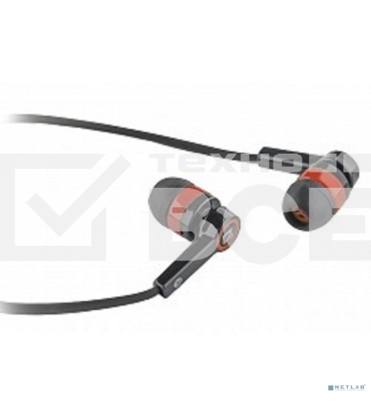 Наушники Defender Pulse 420 черный/красный