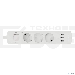 Удлинитель с USB зарядкой Harper UCH-330 White, фото18