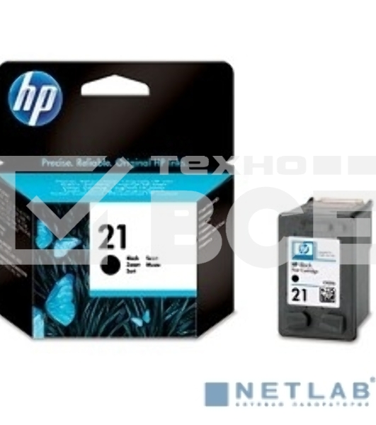Картридж струйный HP 21 C9351AE черный для HP DJ 3920/3940/PSC 1410