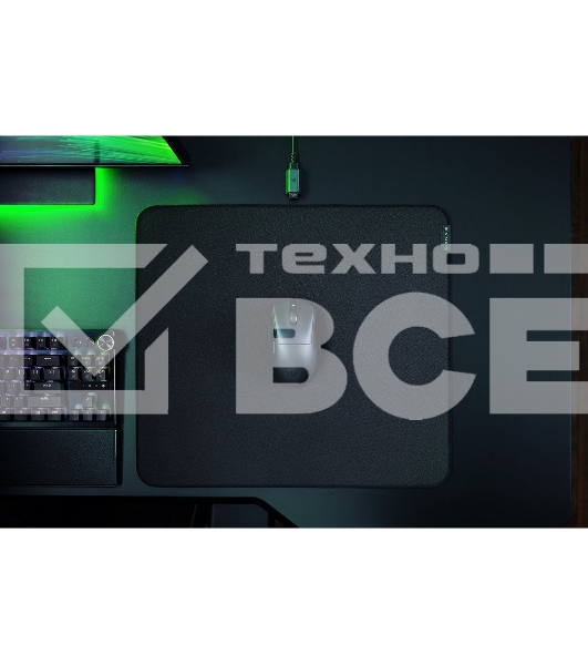 Мышь беспроводная/проводная Razer DeathAdder V3 HyperSpeed черный, 6400 dpi, радиоканал, USB, кнопки - 6