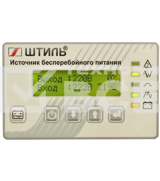 Источник бесперебойного питания Штиль SR1110L 8000Вт 10000ВА серый
