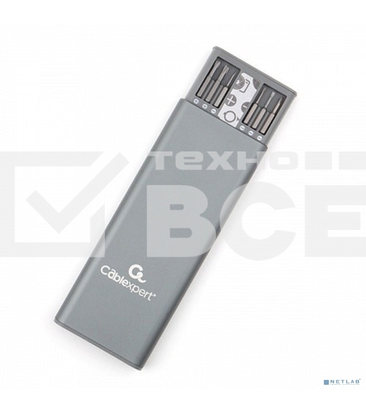 Отвертка с набором бит Cablexpert TK-SD-08R (49 предметов)