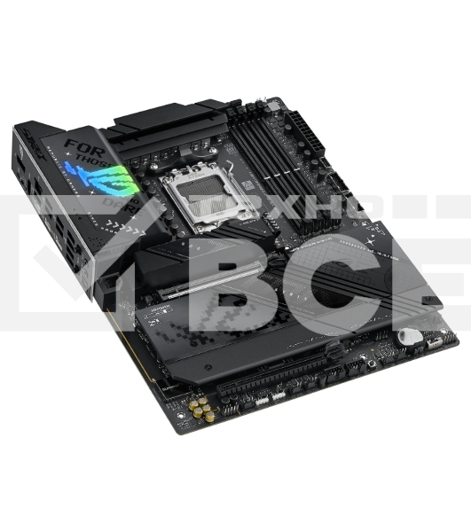 Материнская плата ASUS ROG STRIX X870-F GAMING WIFI, AM5, AMD X870, 4xDDR5, 2xSATA, 4xM.2, 1xPCI-E 5.0 x16, 1xPCI-E 4.0 x4, 1xHDMI, 1xDP, 2xUSB-C USB4, 1xUSB-C 10Gbps, 5xUSB-A 10Gbps, 4xUSB-A 5Gbps, 1x 2.5Gb LAN, 2x3.5 мм, 7.1, ATX
