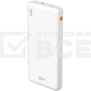 Портативный аккумулятор Cactus CS-PBFSBA-10000 10000mAh 4.5A USB-A/2xUSB-C белый