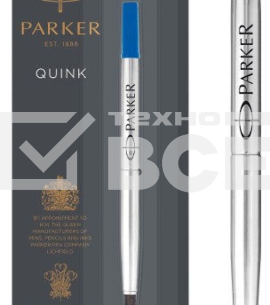 Стержень роллер Parker Quink Z01 (CW1950324) M 0.7мм синие чернила блистер