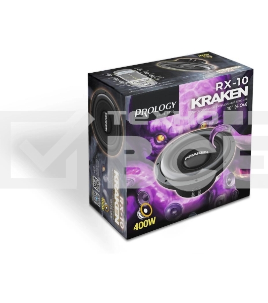 Сабвуфер автомобильный Prology RX-10