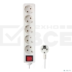 Удлинитель Гарнизон ELB-G5-W-7 5р 16А 7 м с выключателем и заземлением, белый, фото4
